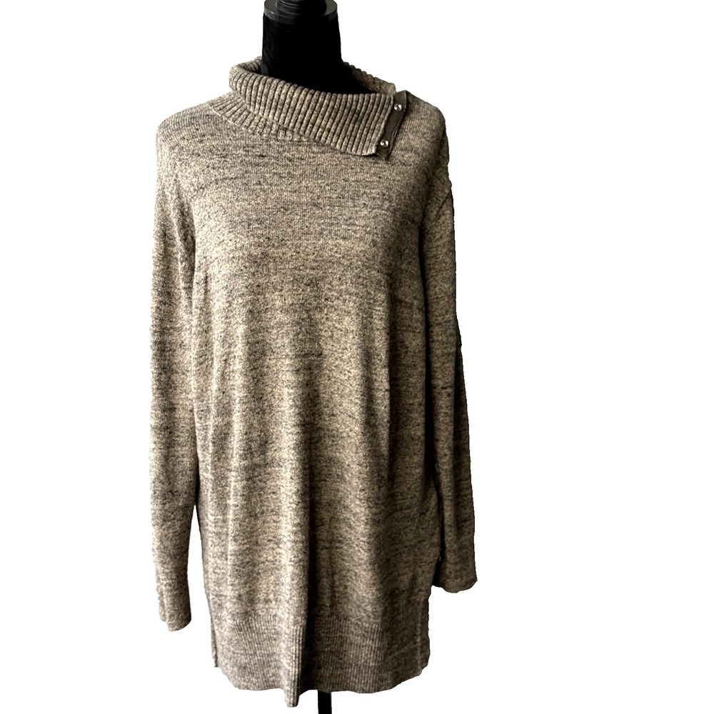 Gap Women's‎ turtleneck sweater Pullover Long Sleeve beige Size XL